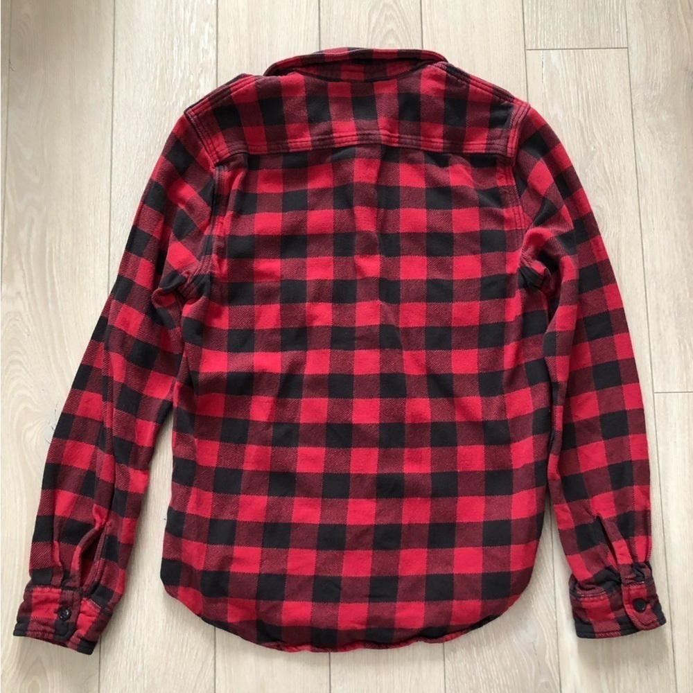 Ralph Lauren Denim & Supply Buffalo Check Flannel Shirt - Picture 3 of 10